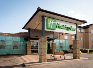 Front exterior shot of Holiday Inn Darlington North, owned and operated by Jupiter Hotels