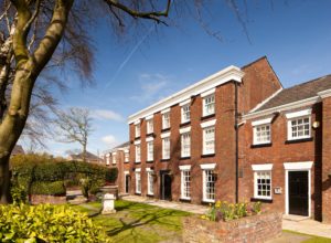 Front exterior shot of Mercure Bolton Georgian House Hotel